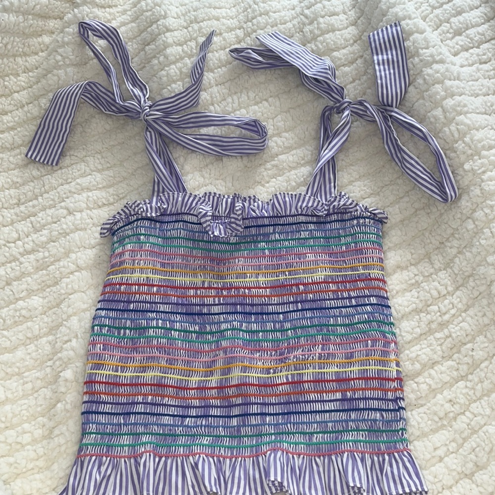 Petersyn tie top very cute and colorful